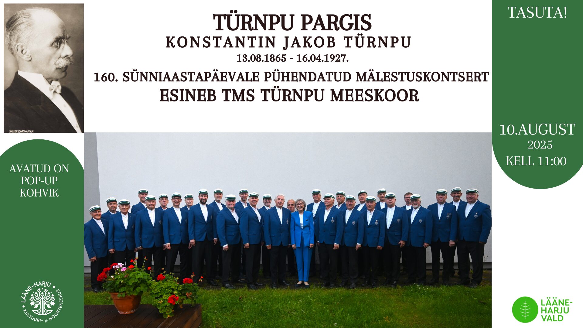 Konstantin Türnpu 160  10.august 2025 kell 11 Türnpu pargis